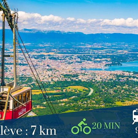 Homey La Coloc Mugi - Colocation Haut De Gamme - Chambres Privees - Balcon - Wifi Et Netflix - Proche Transports Commun Annemasse Kültér fotó