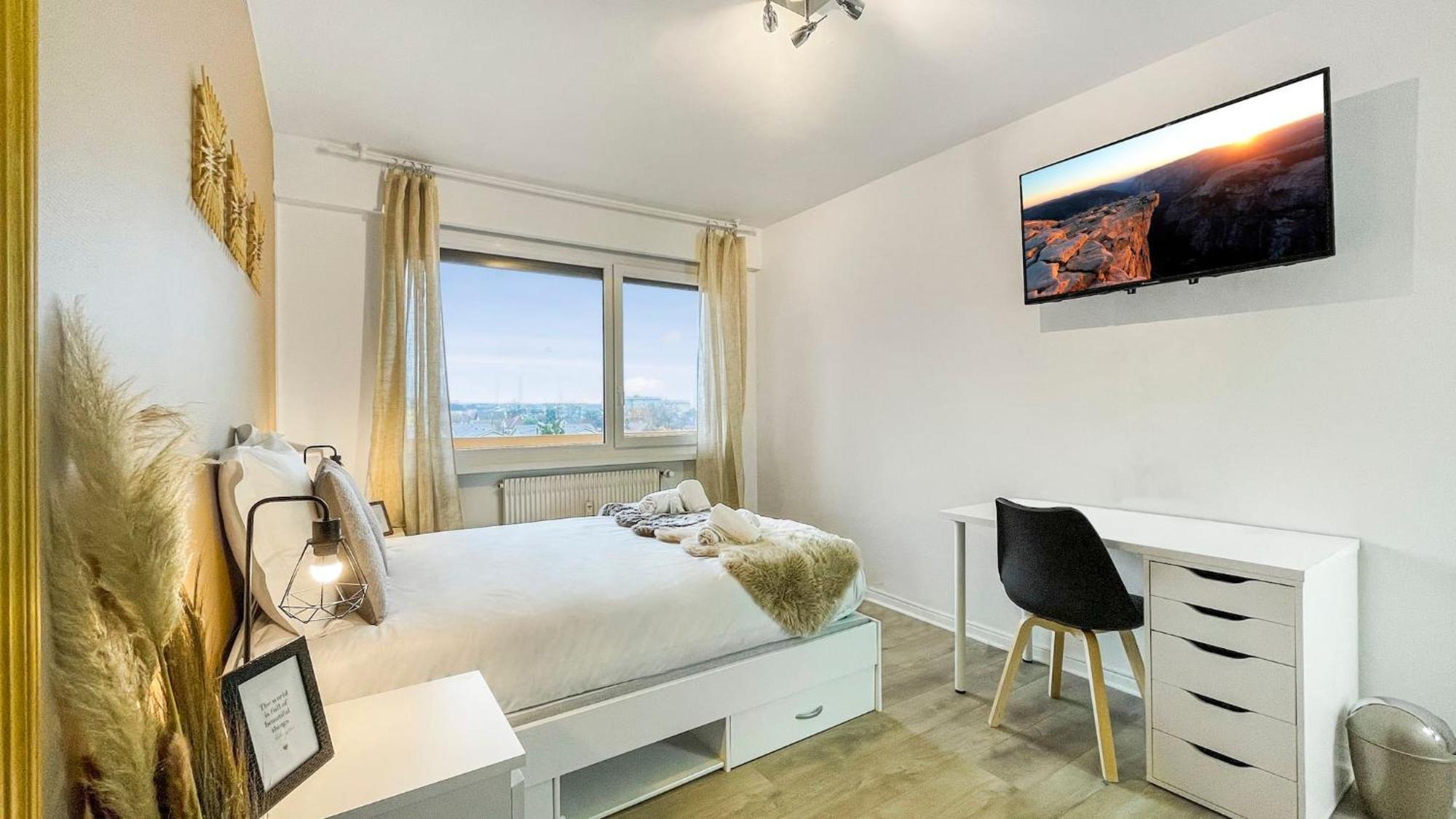 Homey La Coloc Mugi - Colocation Haut De Gamme - Chambres Privees - Balcon - Wifi Et Netflix - Proche Transports Commun Annemasse Kültér fotó
