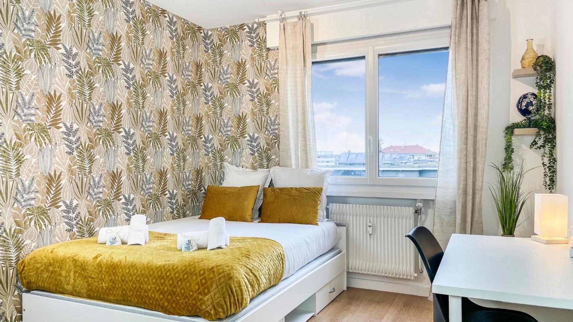 Homey La Coloc Mugi - Colocation Haut De Gamme - Chambres Privees - Balcon - Wifi Et Netflix - Proche Transports Commun Annemasse Kültér fotó